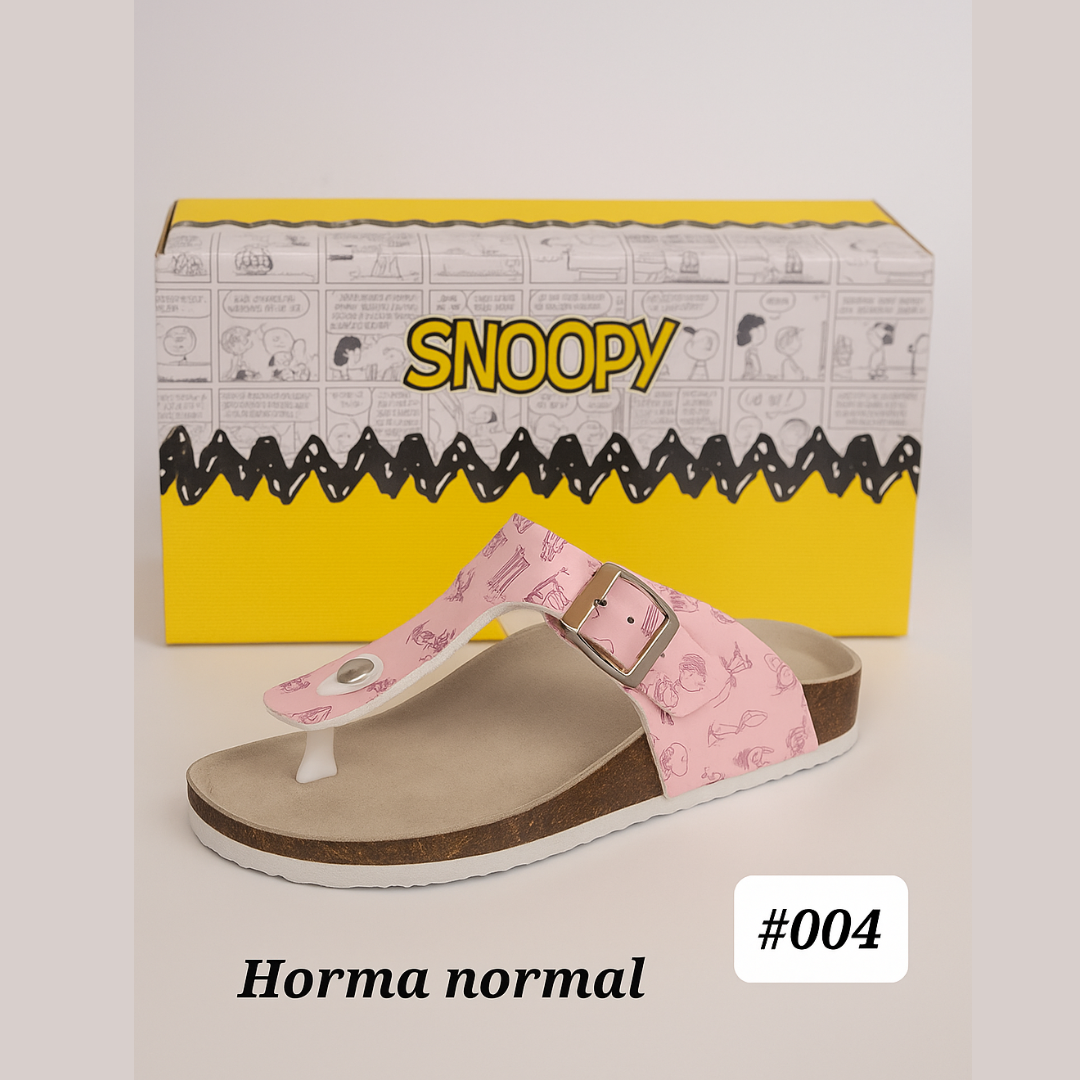 ✨ Sandalias Snoopy