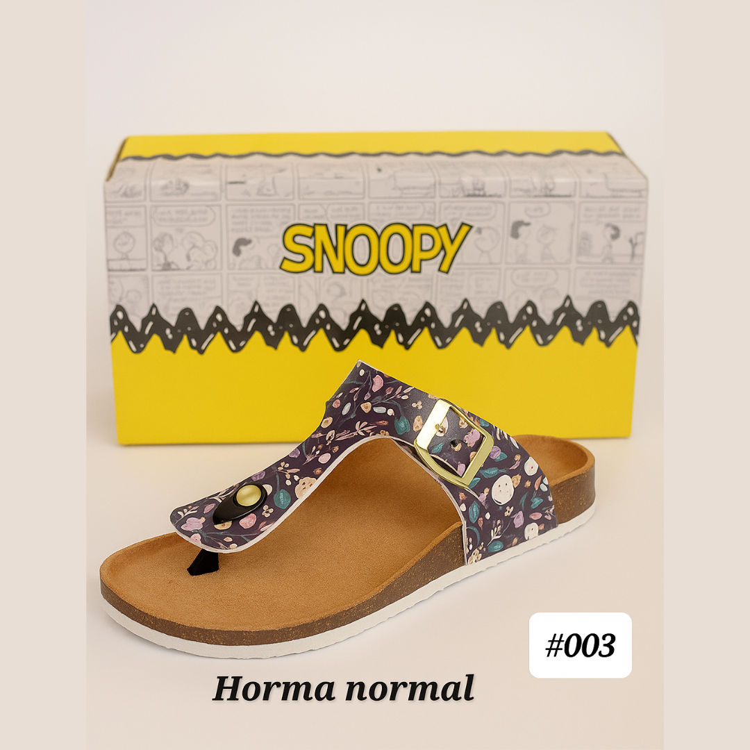 ✨ Sandalias Snoopy