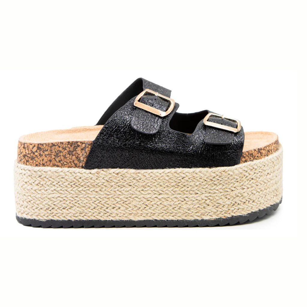 Sandalia doble hebilla