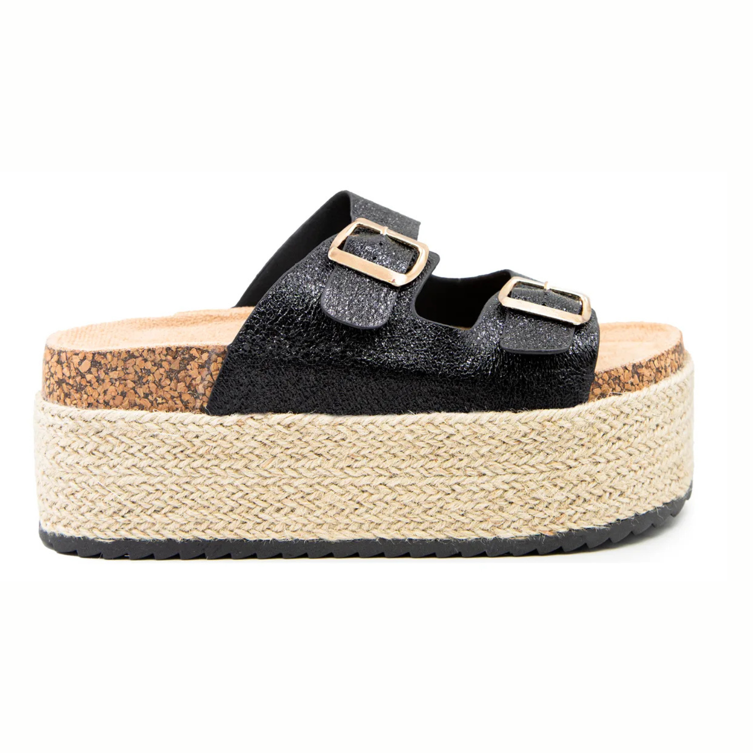 Sandalia doble hebilla