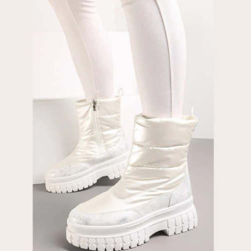 Botines tornasol White