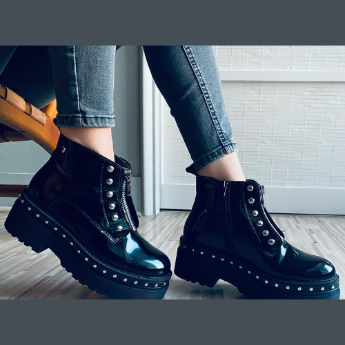 Botines  Army Tachas