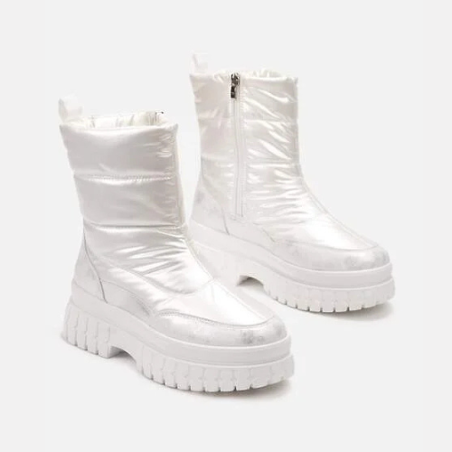 Botines tornasol White